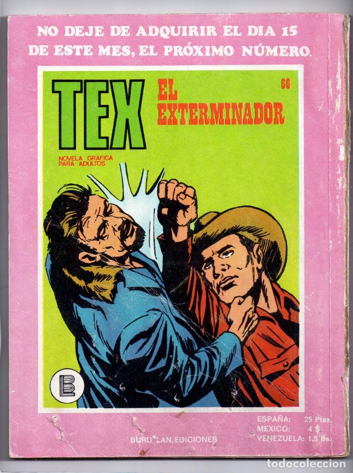 C&oacute;mics: N&ordm; 65 TEX BURU LAN , S.A. 1971 - Foto 2