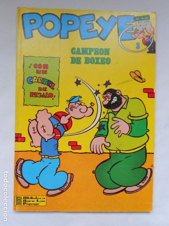 C&oacute;mics: POPEYE N&ordm;3 BURULAN CAMPEON DE BOXEO - Foto 1