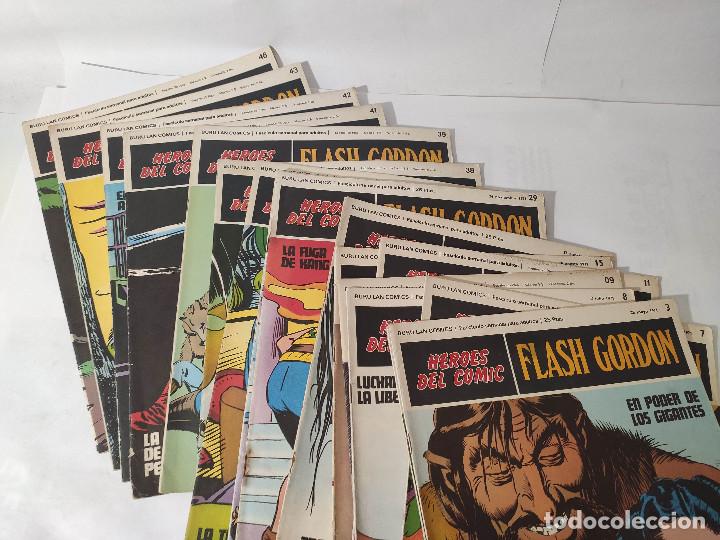 C&oacute;mics: FLASH GORDON - HEROES DEL COMIC - BURU LAN LOTE 19 EJEMPLARES - Foto 3