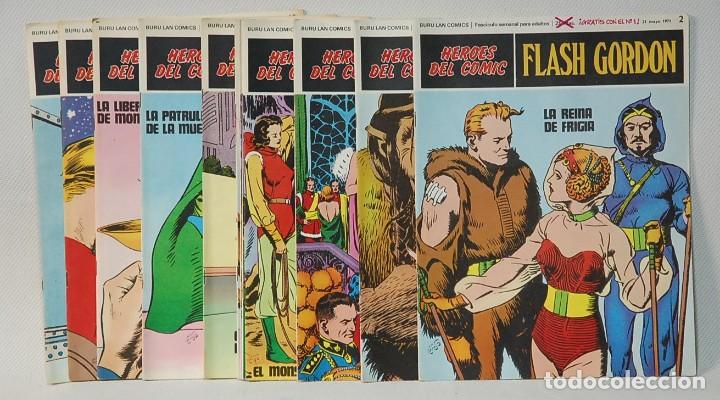 C&oacute;mics: LMV - FLASH GORDON Buru Lan - 2 al 13 Heroes del Comic 1.971 - Foto 1