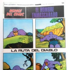 Cómics: EL HOMBRE ENMASCARADO Nº 54 - LA RUTA DEL DIABLO - BURU LAN COMICS. Lote 223217957