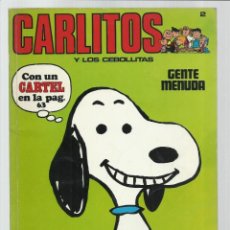 Comics : CARLITOS 2, 1971, BURU LAN, BUEN ESTADO. CONTIENE CARTEL. Lote 223462270
