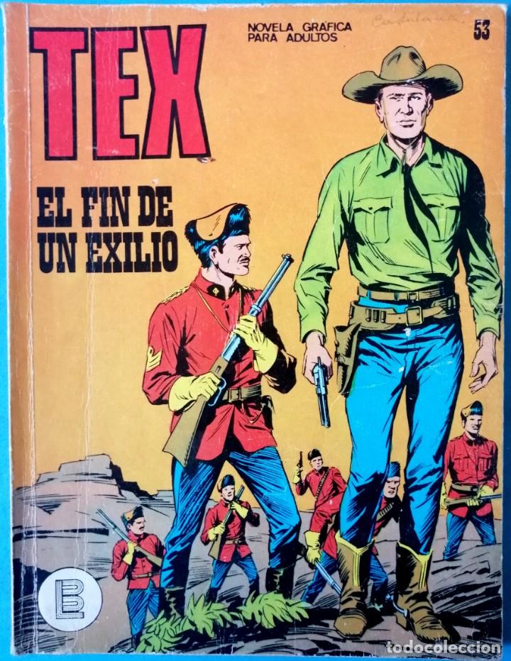 C&oacute;mics: TEX N&ordm; 53 - EL FIN DE UN EXILIO - BURU-LAN - Foto 1