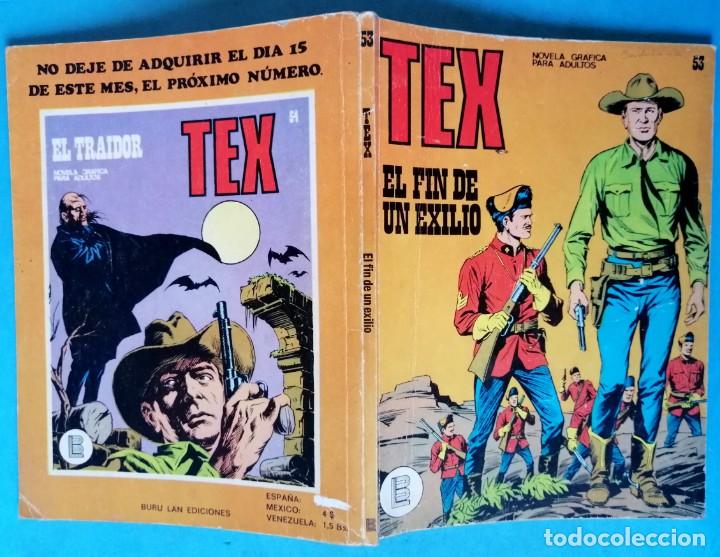 C&oacute;mics: TEX N&ordm; 53 - EL FIN DE UN EXILIO - BURU-LAN - Foto 2