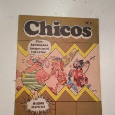 Cómics: CHICOS Nº 6 - INCOMPLETO. Lote 235398635
