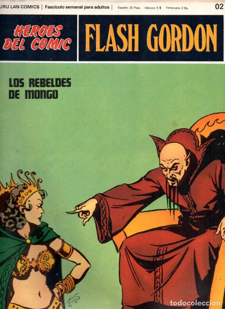 C&oacute;mics: N&ordm; 02 FLASH GORDON. HEROES DE COMIC. BURU LAN .1972 - Foto 1