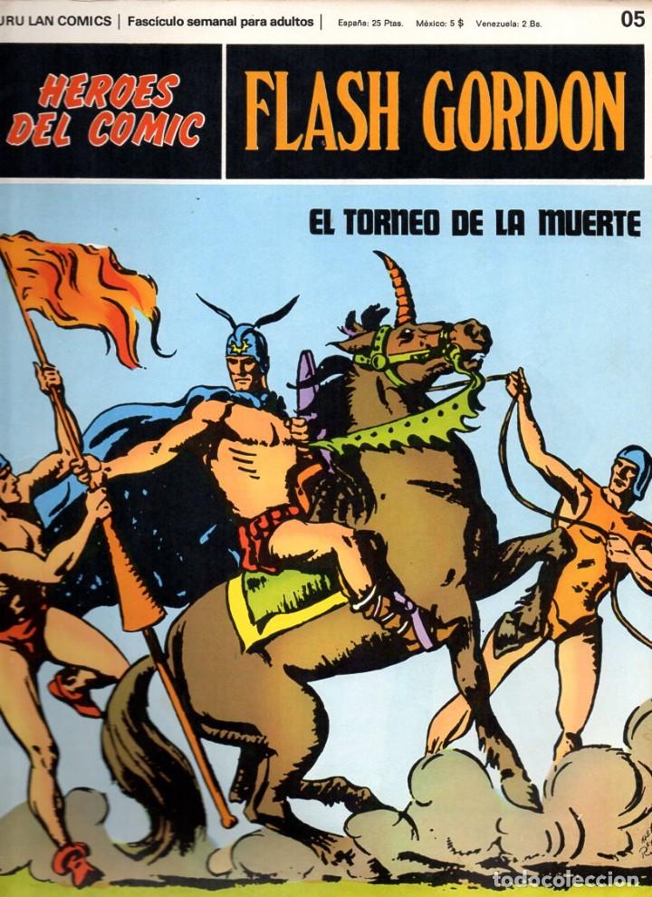 C&oacute;mics: N&ordm; 05 FLASH GORDON. HEROES DE COMIC. BURU LAN .1972 - Foto 1