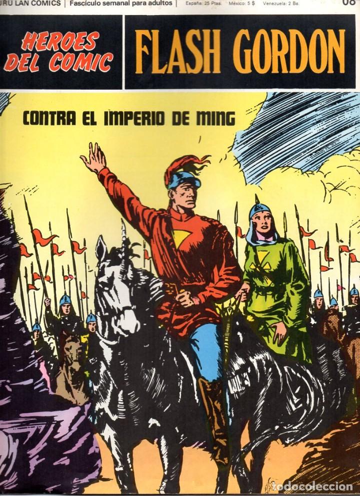 C&oacute;mics: N&ordm; 08 FLASH GORDON. HEROES DE COMIC. BURU LAN .1972 - Foto 1
