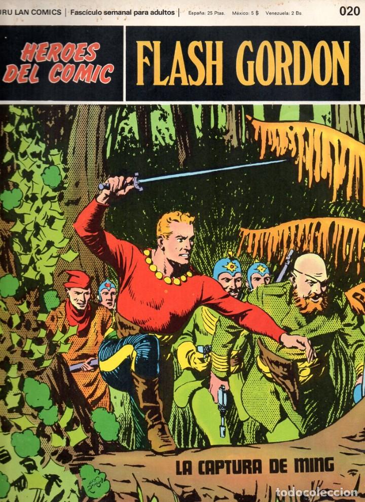 C&oacute;mics: N&ordm; 020 FLASH GORDON. HEROES DE COMIC. BURU LAN .1972 - Foto 1