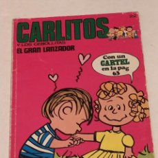 Cómics: CARLITOS Nº 22 - EL GRAN LANZADOR - BURULAN AÑO 1971 NO CONTIENE POSTER. Lote 246748160