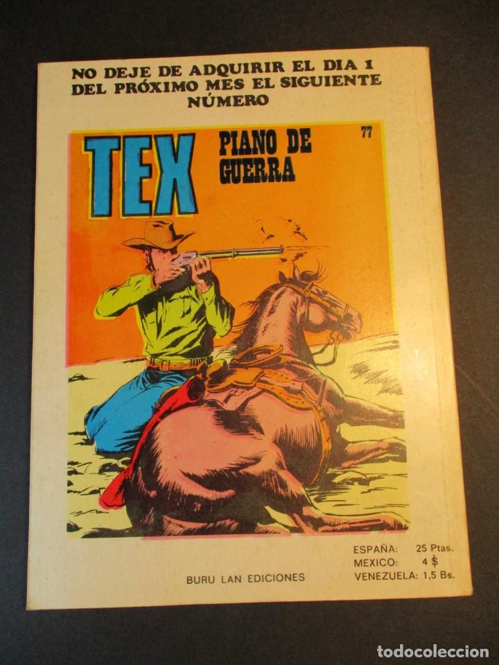 C&oacute;mics: TEX (1970, BURU LAN) 76 &middot; 1971 &middot; LA FLECHA NEGRA - Foto 3