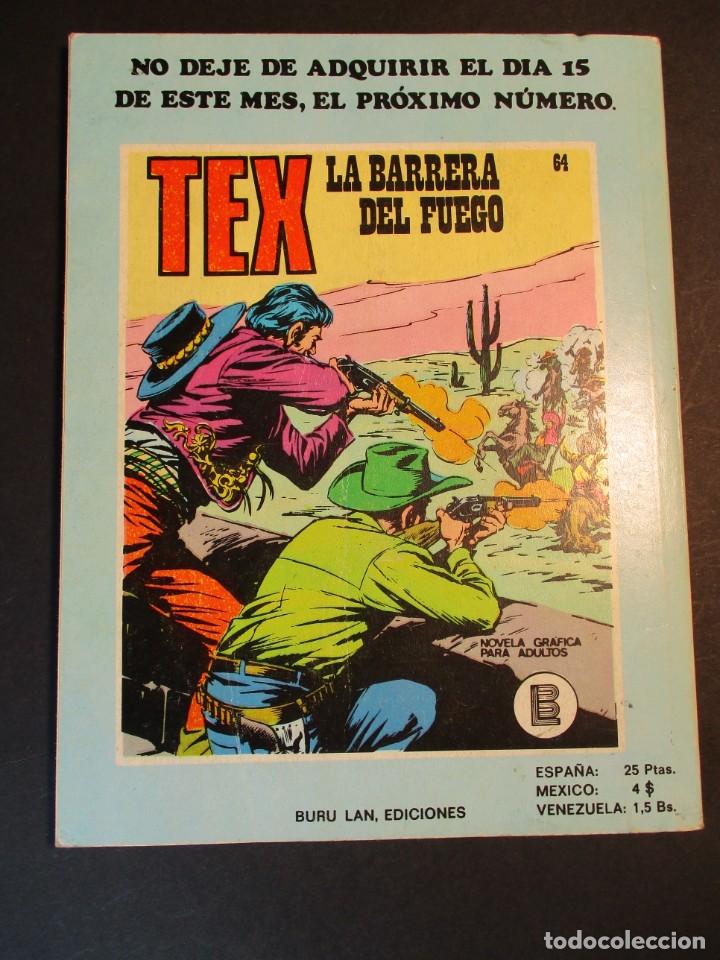 C&oacute;mics: TEX (1970, BURU LAN) 63 &middot; 1971 &middot; &iexcl;PERSECUCI&Oacute;N! - Foto 3