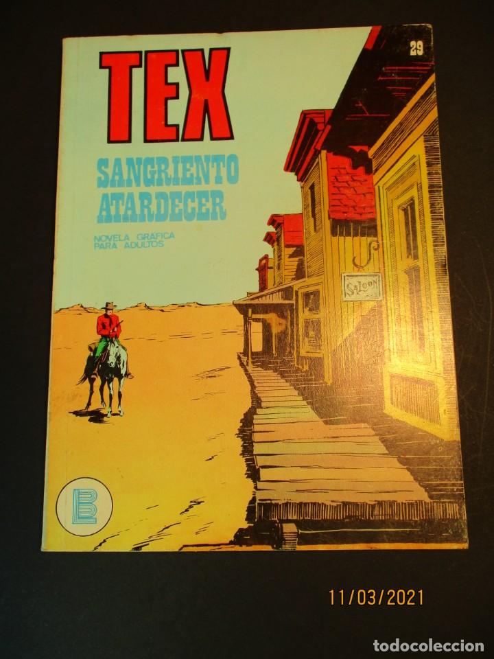 TEX (1970, BURU LAN) 29 · 1971 · SANGRIENTO ATARDECER (Tebeos y Comics - Buru-Lan - Tex)
