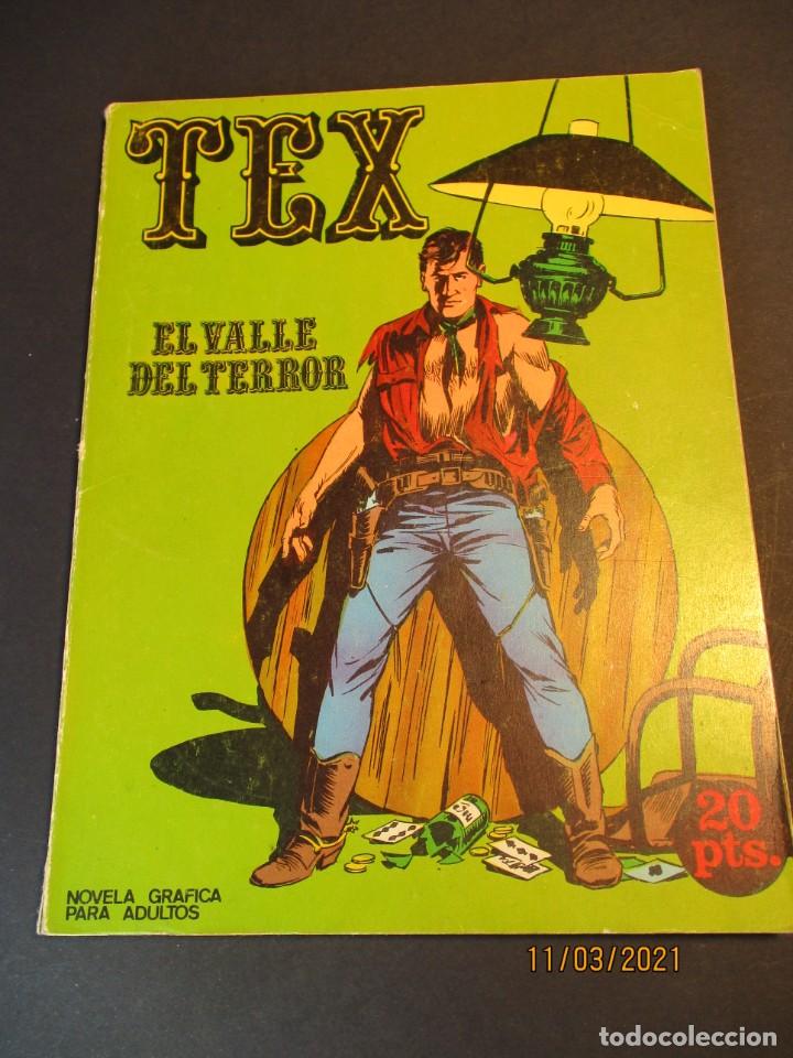 C&oacute;mics: TEX (1970, BURU LAN) 1 &middot; 1970 &middot; EL VALLE DEL TERROR - Foto 1