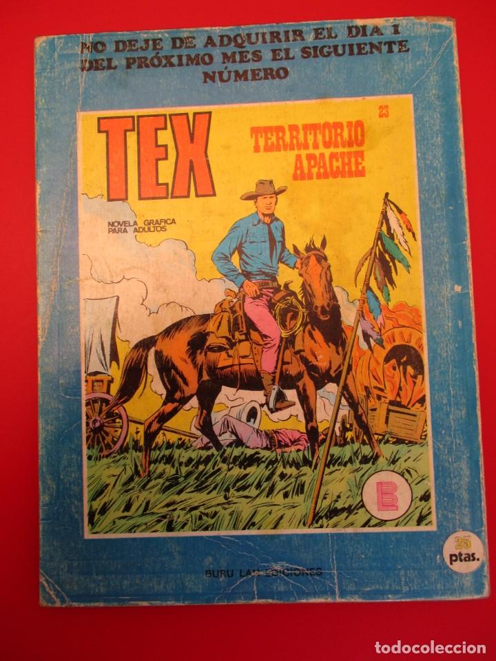 C&oacute;mics: TEX (1970, BURU LAN) 22 &middot; 1971 &middot; EMBOSCADA SANGRIENTA - Foto 3