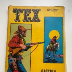 Comics : TEX. Nº 18.- CACERIA HUMANA. NOVELA GRAFICA PARA ADULTOS. BURU LAN EDICIONES. 1971. Lote 263756775