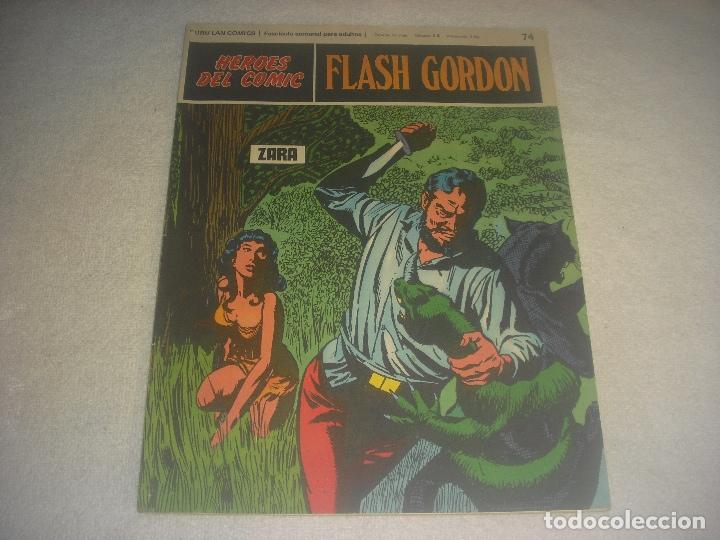 C&oacute;mics: FLASH GORDON N. 74. HEROES DEL COMIC. - Foto 1