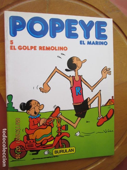 Cómics: POPEYE EL MARINO - Nº 5 EL GOLPE REMOLINO -BURULAN 1983 - Foto 1 - 264965309