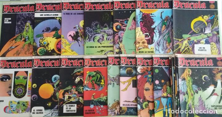 C&oacute;mics: Lote 24 Dr&aacute;cula. Comic. Buru Lan ediciones. 1972. H&eacute;roes del comic - Foto 3