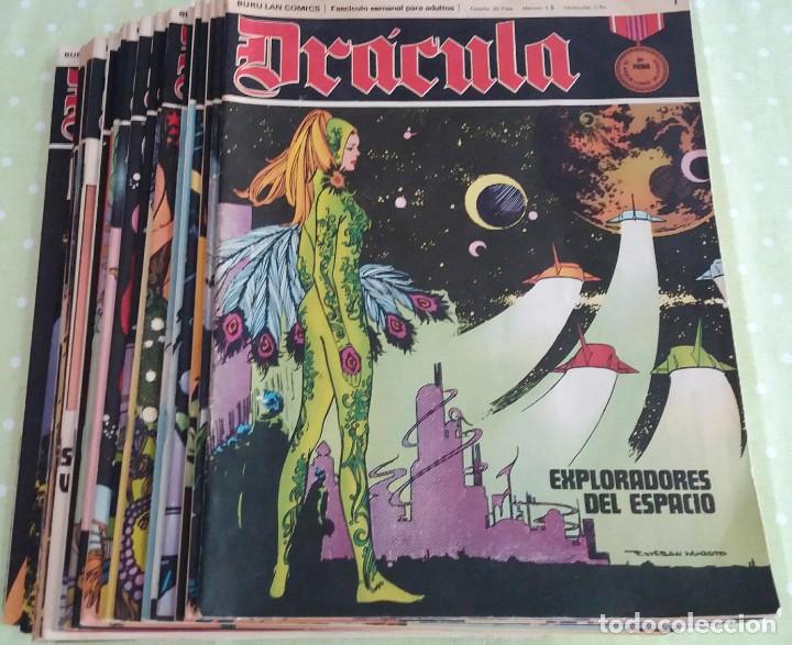 C&oacute;mics: Lote 24 Dr&aacute;cula. Comic. Buru Lan ediciones. 1972. H&eacute;roes del comic - Foto 6
