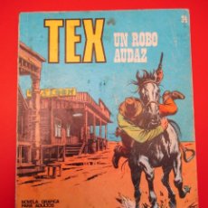 Cómics: TEX (1970, BURU LAN) 34 · 1971 · UN ROBO AUDAZ. Lote 266465818