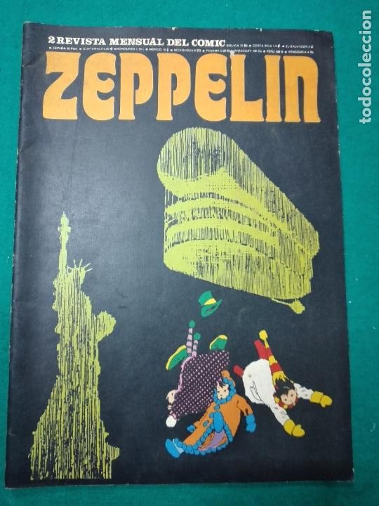 C&oacute;mics: ZEPPELIN N&ordm; 2. REVISTA MENSUAL DEL COMIC - BURU LAN EDICIONES 1973 - Foto 1