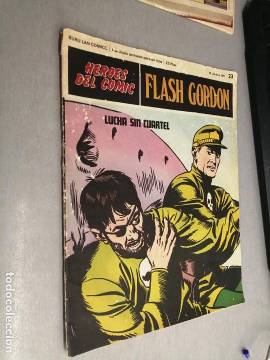 C&oacute;mics: FLASH GORDON N&ordm; 23: LUCHA SIN CUARTEL / H&Eacute;ROES DEL C&Oacute;MIC - BURU LAN - Foto 1