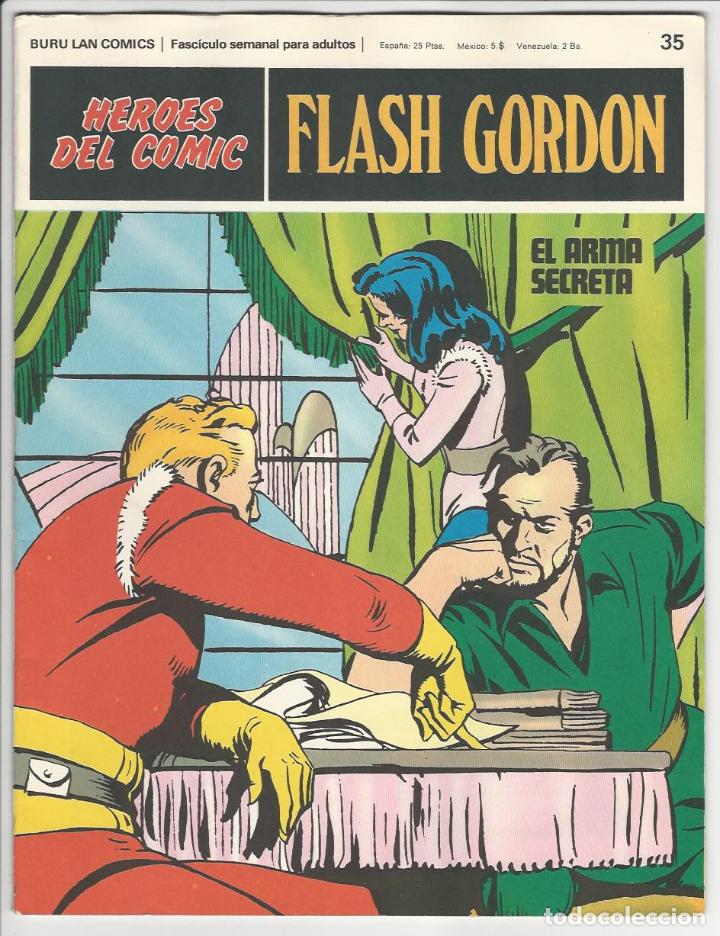 C&oacute;mics: Buru lan. H&eacute;roes del c&oacute;mic. Flash Gordon. 35 - Foto 1