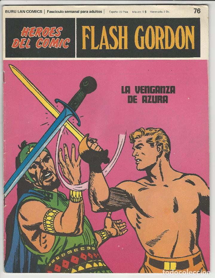 C&oacute;mics: Buru lan. H&eacute;roes del c&oacute;mic. Flash Gordon. 76 - Foto 1