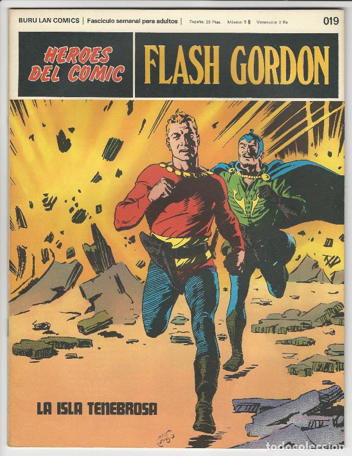 C&oacute;mics: Buru lan. H&eacute;roes del c&oacute;mic. Flash Gordon. 019. 19 - Foto 1