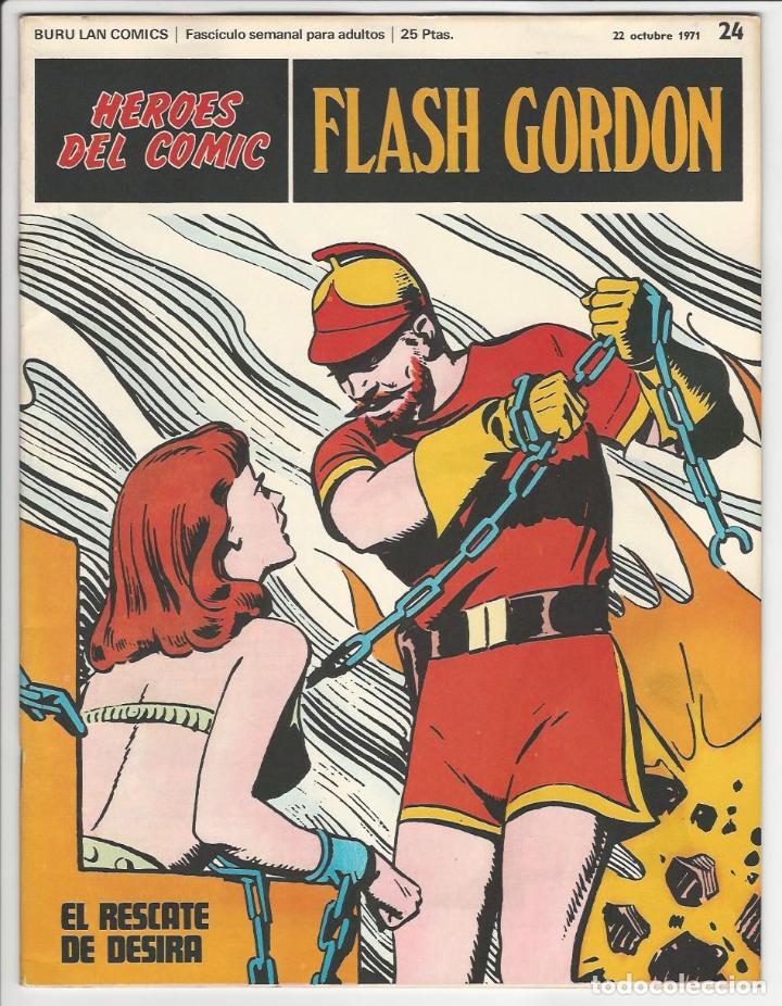 C&oacute;mics: Buru lan. H&eacute;roes del c&oacute;mic. Flash Gordon. 24 - Foto 1