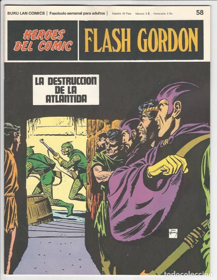 C&oacute;mics: Buru lan. H&eacute;roes del c&oacute;mic. Flash Gordon. 58 - Foto 1