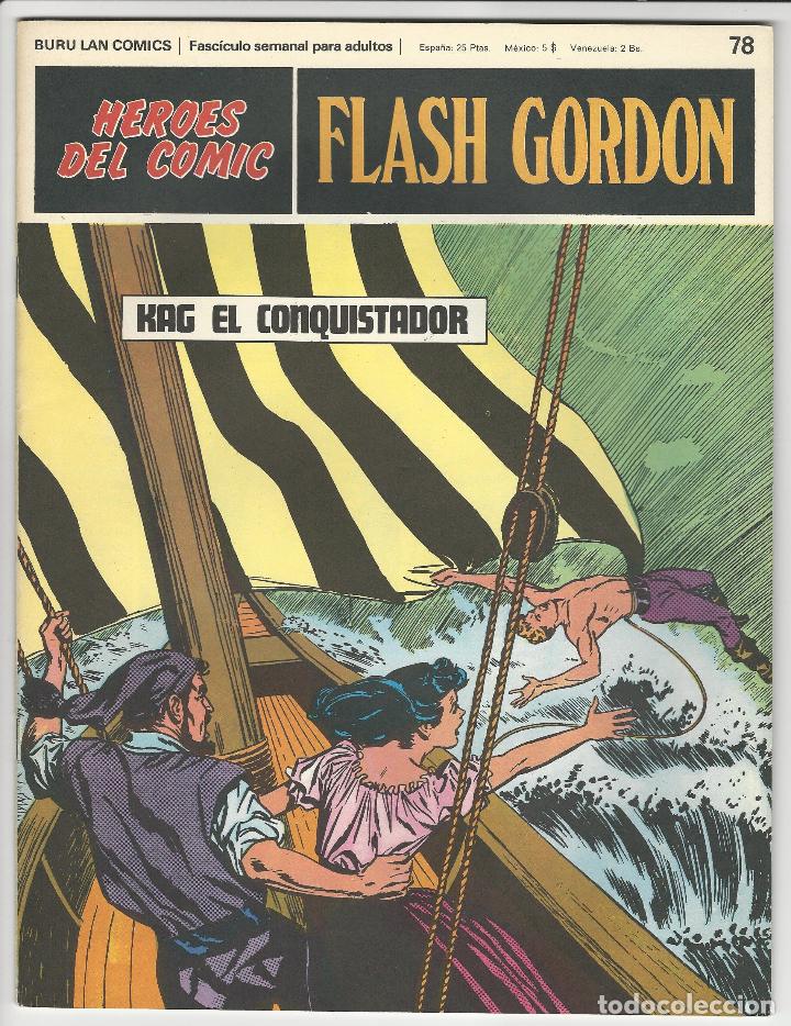 C&oacute;mics: Buru lan. H&eacute;roes del c&oacute;mic. Flash Gordon. 78 - Foto 1