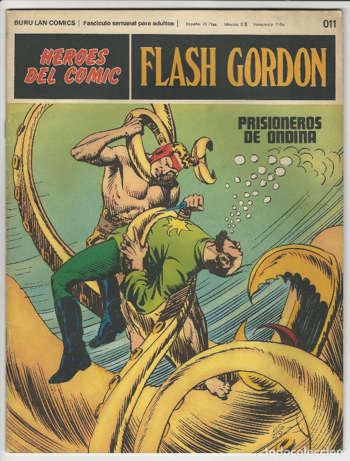 C&oacute;mics: Buru lan. H&eacute;roes del c&oacute;mic. Flash Gordon. 011. 11 - Foto 1