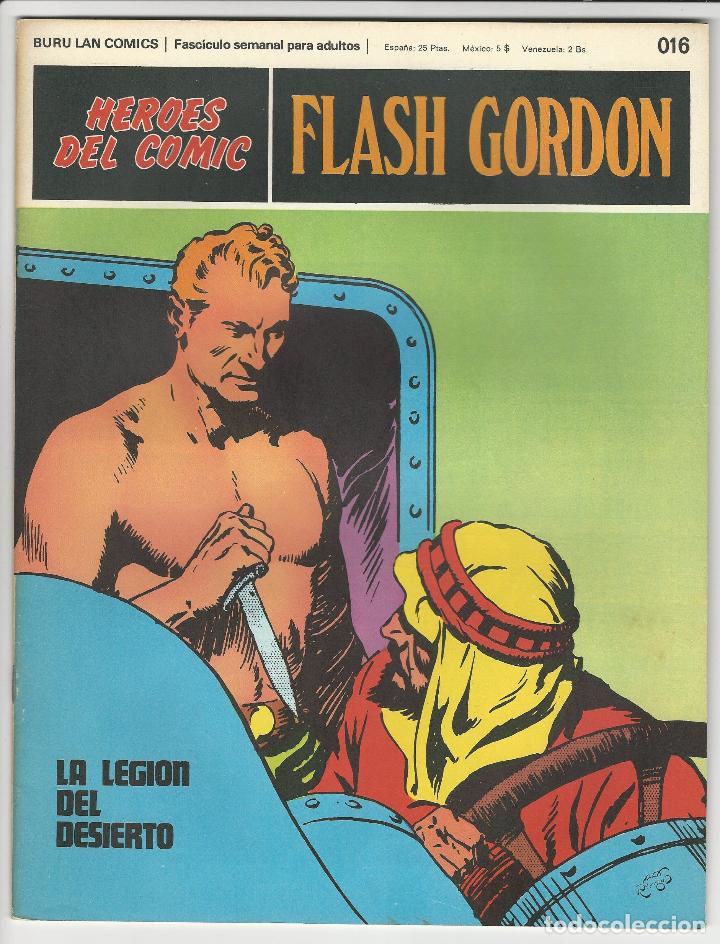 C&oacute;mics: Buru lan. H&eacute;roes del c&oacute;mic. Flash Gordon. 016. 16 - Foto 1