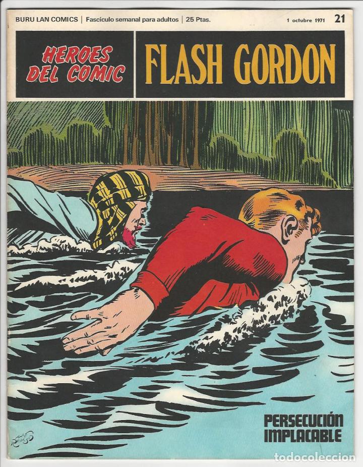 C&oacute;mics: Buru lan. H&eacute;roes del c&oacute;mic. Flash Gordon. 21 - Foto 1