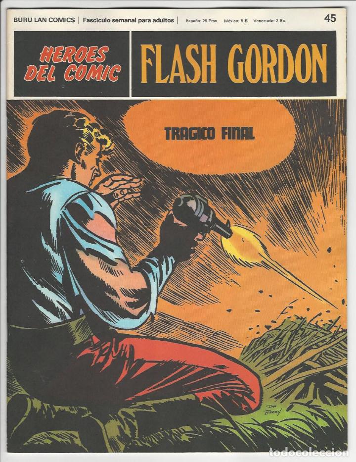C&oacute;mics: Buru lan. H&eacute;roes del c&oacute;mic. Flash Gordon. 45 - Foto 1