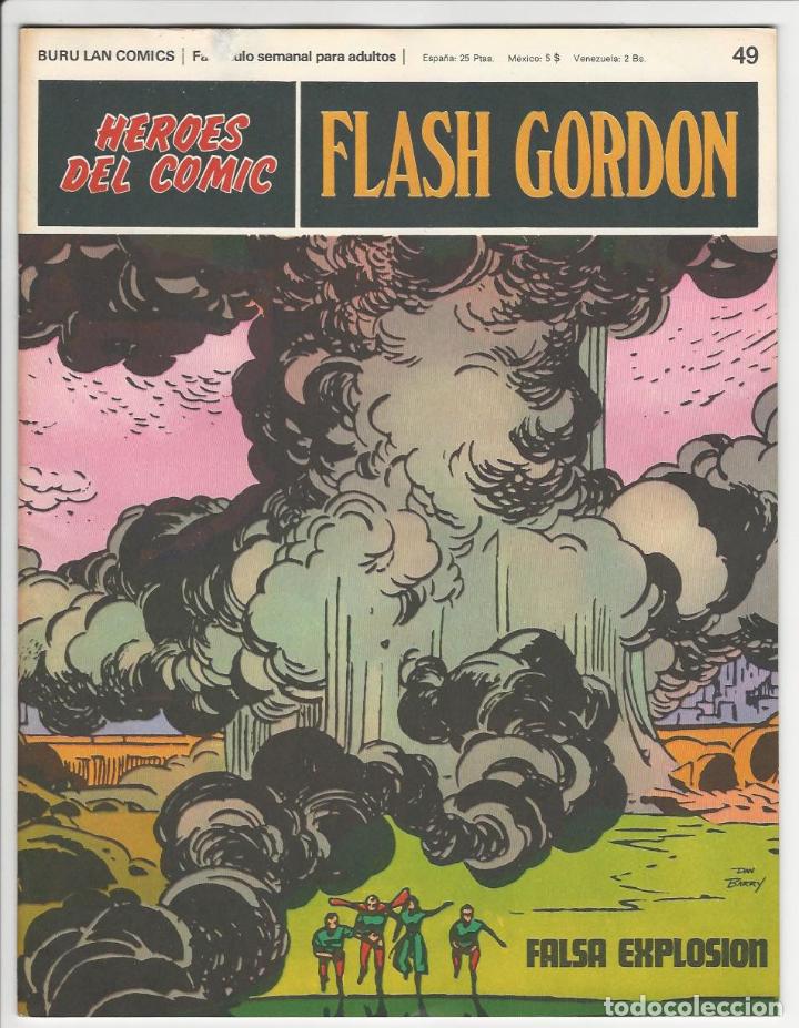 C&oacute;mics: Buru lan. H&eacute;roes del c&oacute;mic. Flash Gordon. 49 - Foto 1