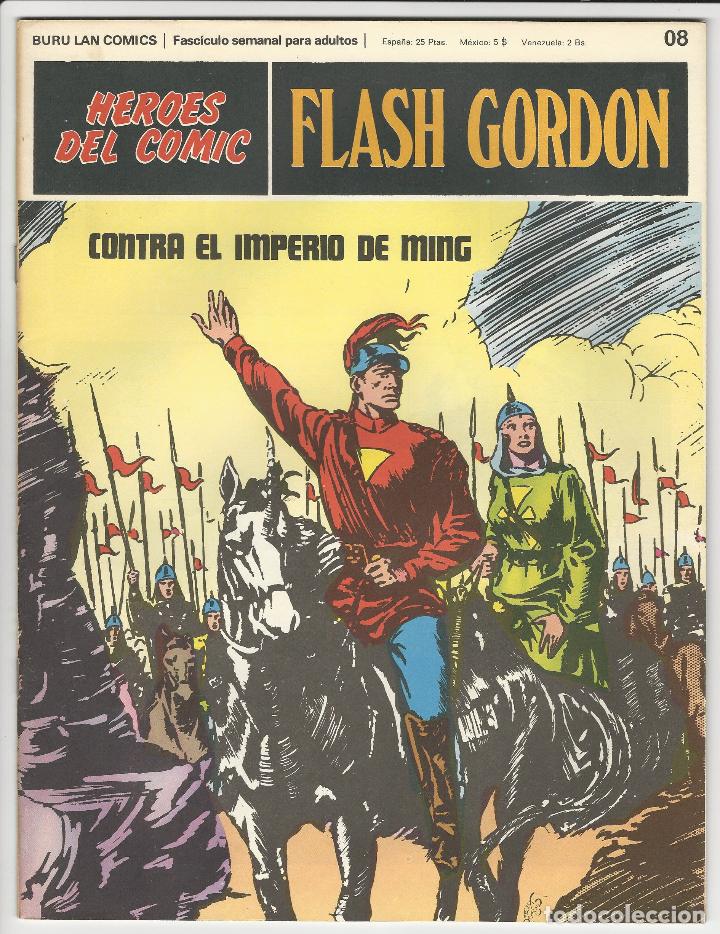 C&oacute;mics: Buru lan. H&eacute;roes del c&oacute;mic. Flash Gordon. 08. 8 - Foto 1