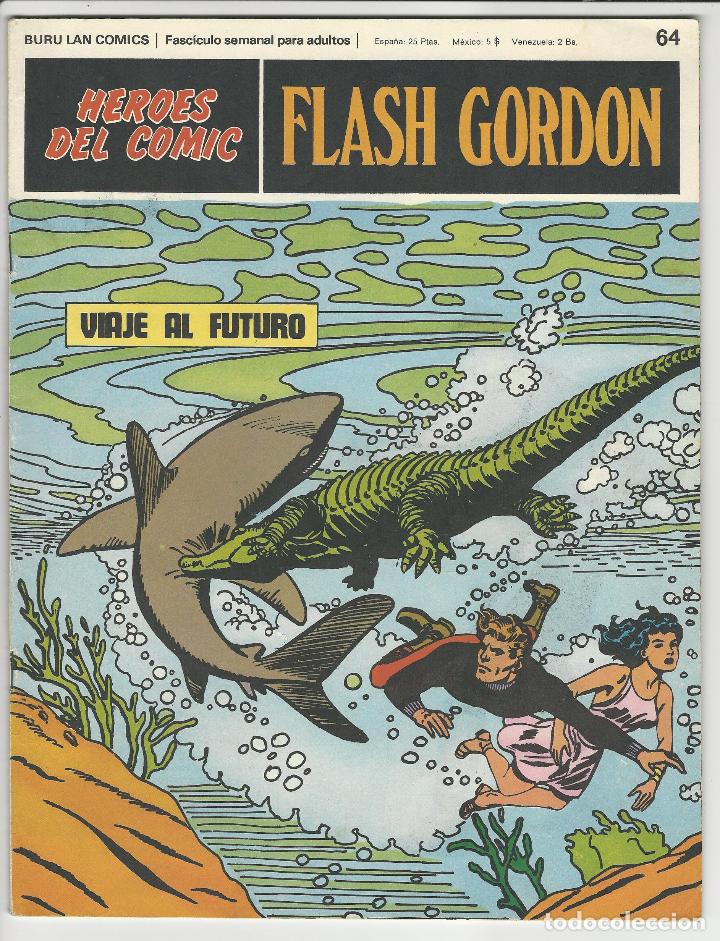 C&oacute;mics: Buru lan. H&eacute;roes del c&oacute;mic. Flash Gordon. 64 - Foto 1