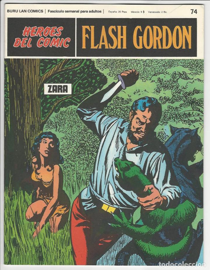 C&oacute;mics: Buru lan. H&eacute;roes del c&oacute;mic. Flash Gordon. 74 - Foto 1