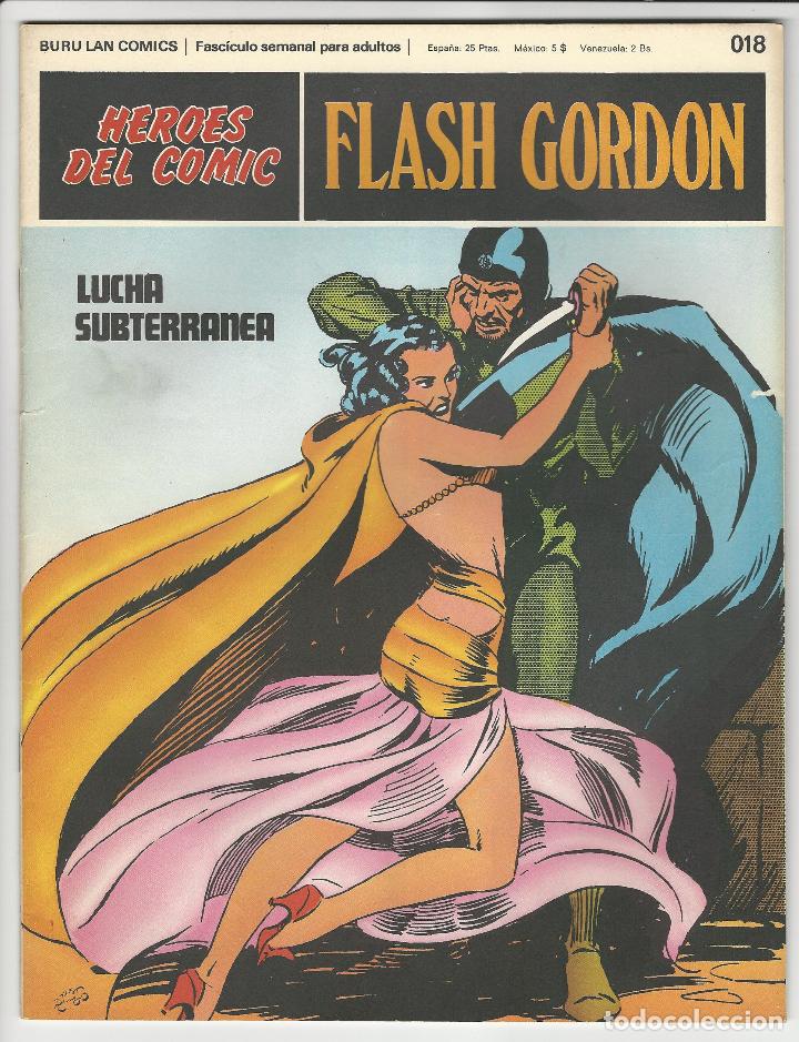 C&oacute;mics: Buru lan. H&eacute;roes del c&oacute;mic. Flash Gordon. 018. 18 - Foto 1