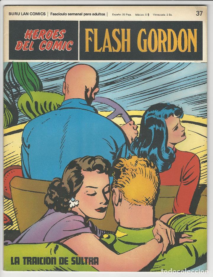 C&oacute;mics: Buru lan. H&eacute;roes del c&oacute;mic. Flash Gordon. 37 - Foto 1