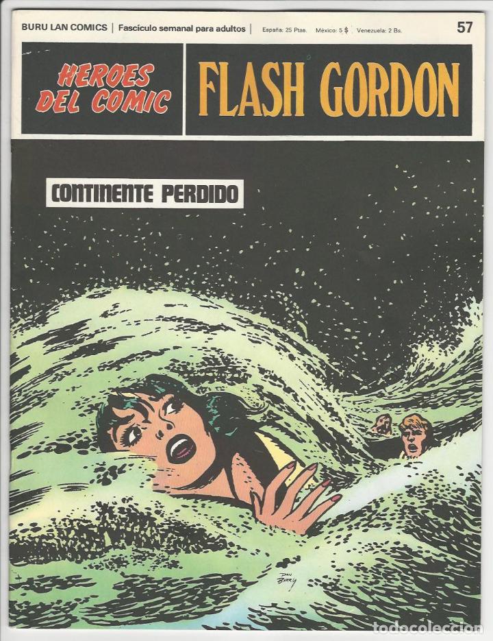 C&oacute;mics: Buru lan. H&eacute;roes del c&oacute;mic. Flash Gordon. 57 - Foto 1