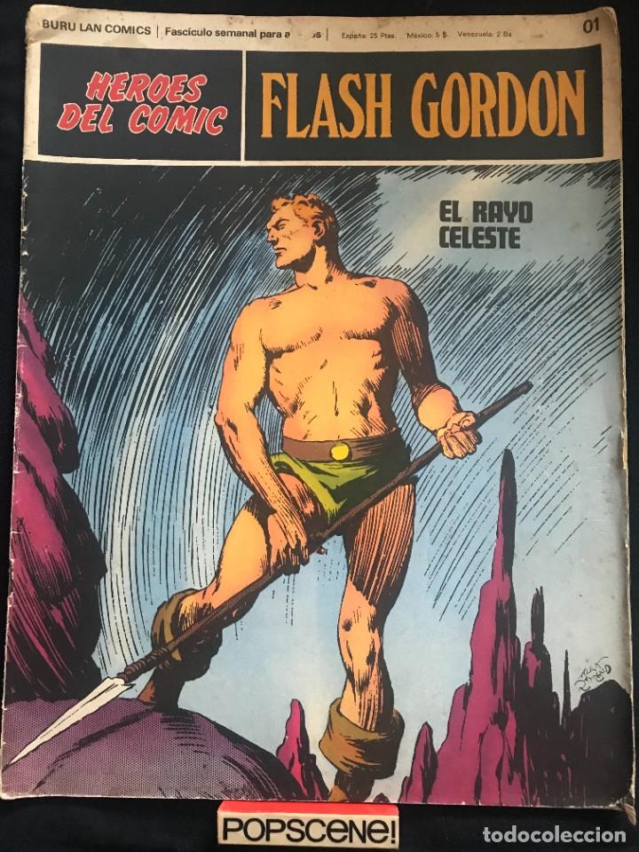 C&oacute;mics: COMIC - FLASH GORDON 01 - HEROES DEL COMIC - BURU LAN - 1972 - Foto 1