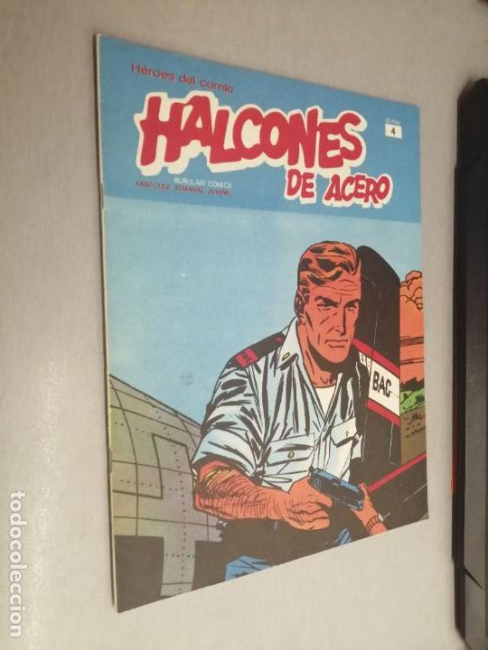 C&oacute;mics: HALCONES DE ACERO N&ordm; 4 - H&Eacute;ROES DEL C&Oacute;MIC / BURU LAN - Foto 1