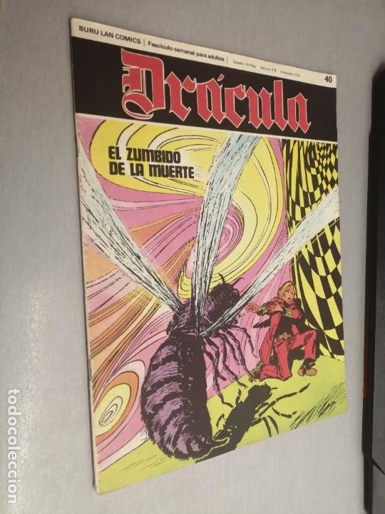 DRÁCULA Nº 40 / BURU LAN 1971 (Tebeos y Comics - Buru-Lan - Modesty Blaise)