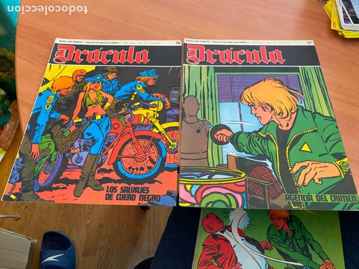 C&oacute;mics: DRACULA LOTE 23 EJEMPLARES (BURULAN) (COB205) - Foto 6