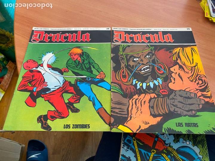C&oacute;mics: DRACULA LOTE 23 EJEMPLARES (BURULAN) (COB205) - Foto 7