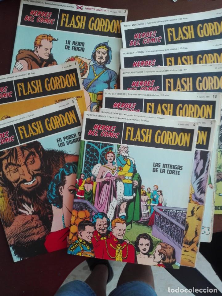 C&oacute;mics: JMFC - 36 PORTADAS DE LOS COMICS DE FLASH GORDON - BURU LAN COMICS- 1971 - Foto 1